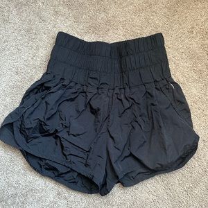 Free People Black Way Home Shorts size Small